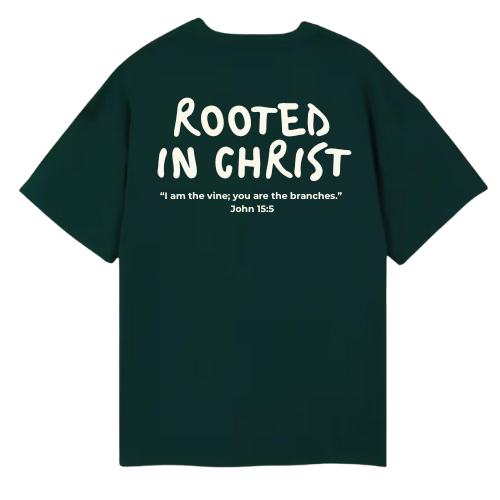 UNISEX OVERSIZED TEE-FOREST GREEN TPA