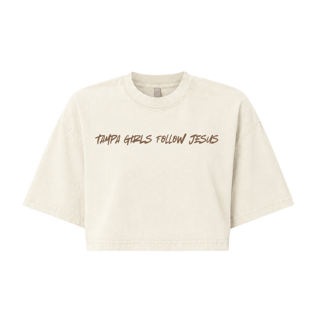 WMNS CROPPED TEE- 2 CLRS