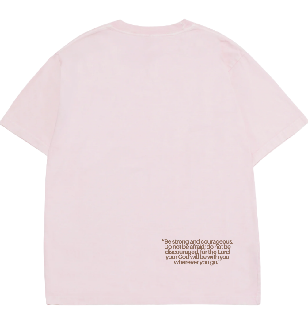 UNISEX OVERSIZED TEE- PINK DO NOT FEAR