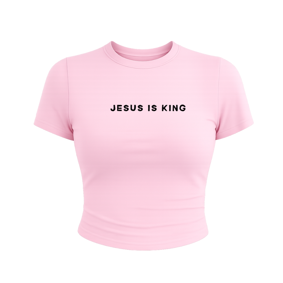 JESUS IS KING BABY TEE