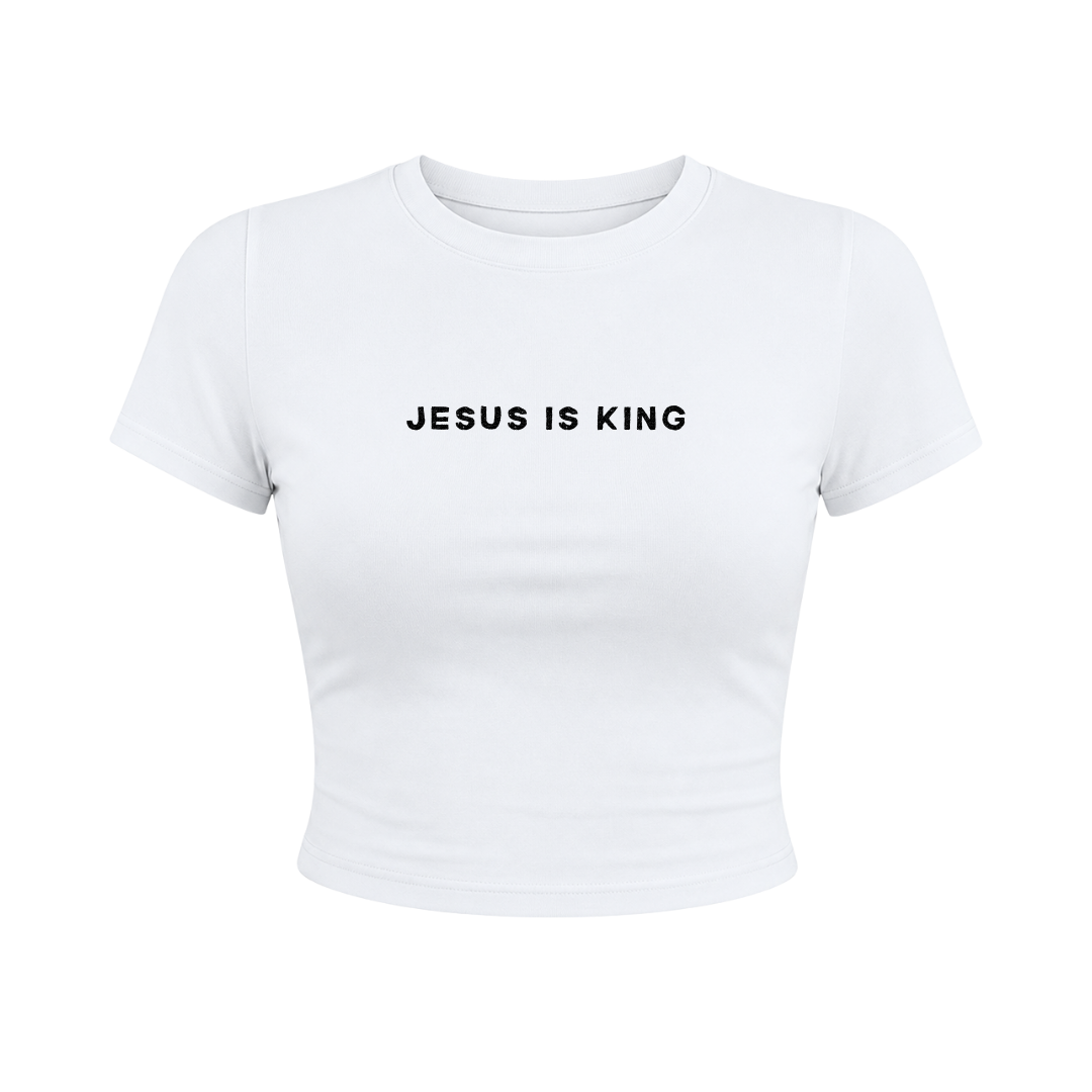 JESUS IS KING BABY TEE