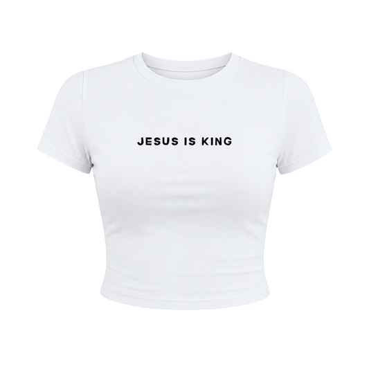 JESUS IS KING BABY TEE