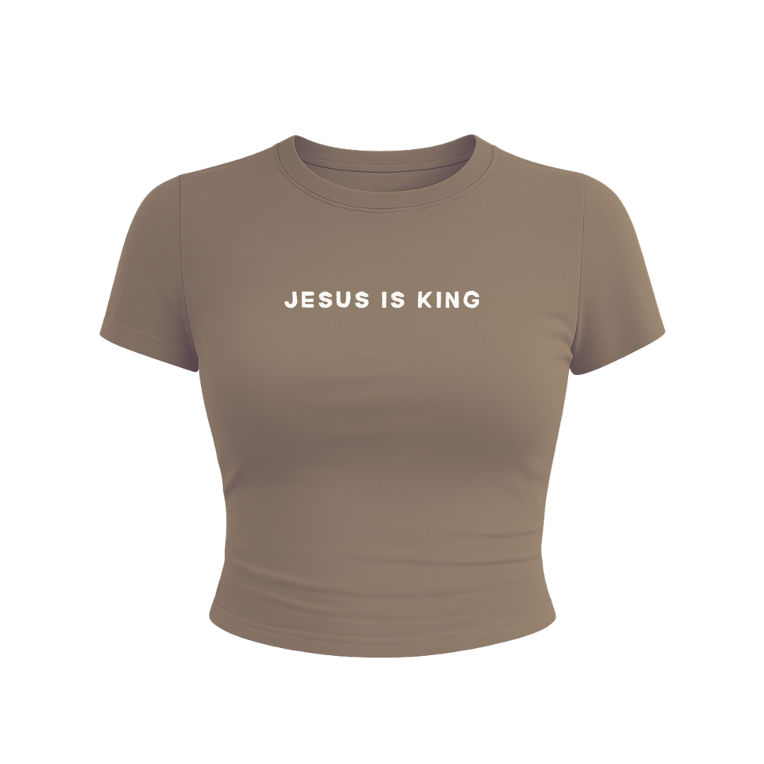JESUS IS KING BABY TEE