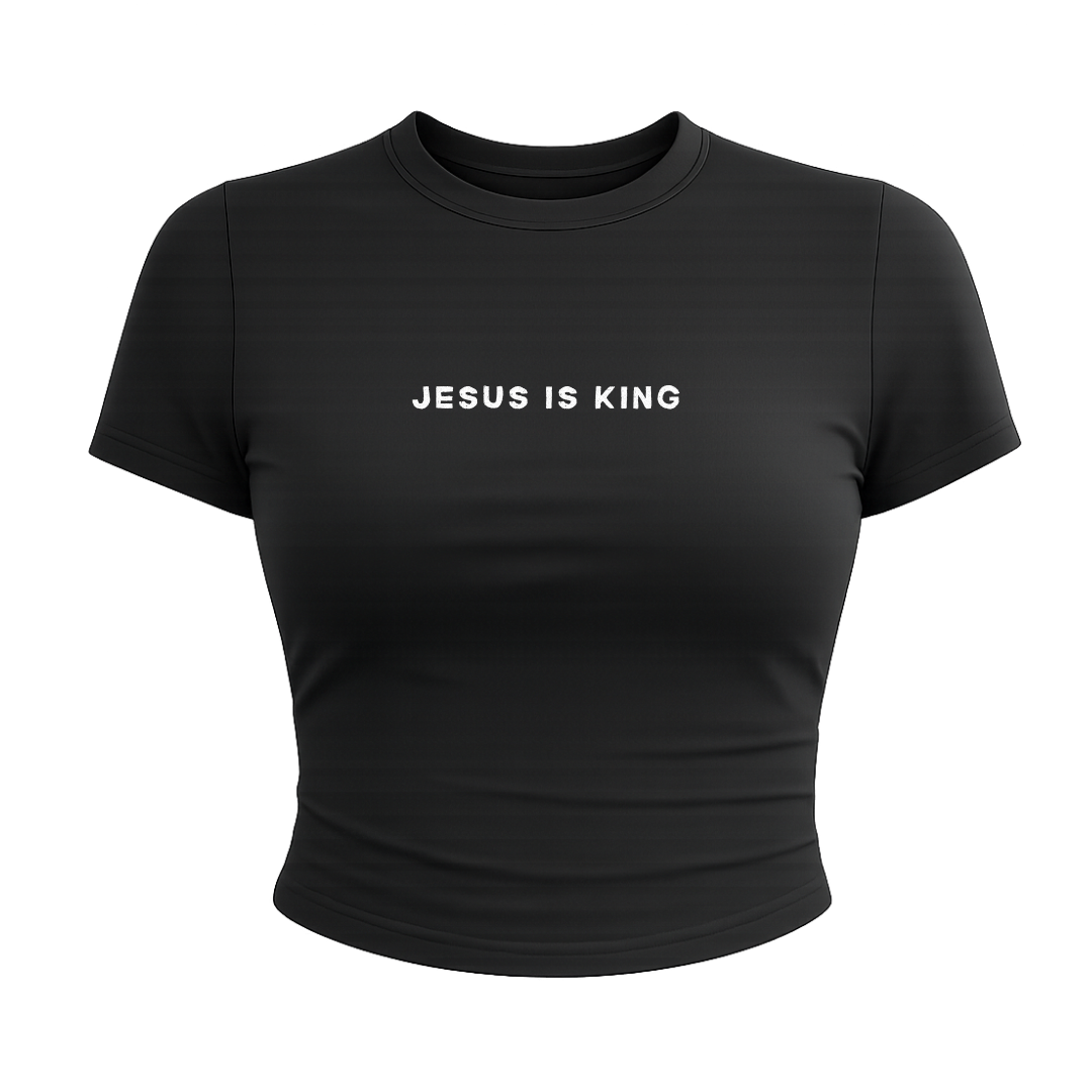 JESUS IS KING BABY TEE
