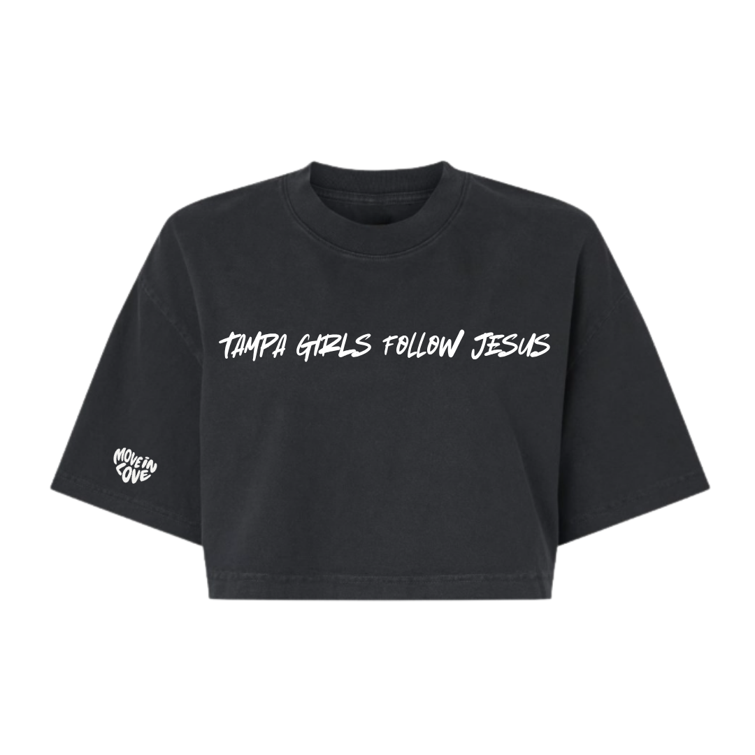 WMNS CROPPED TEE- 2 CLRS