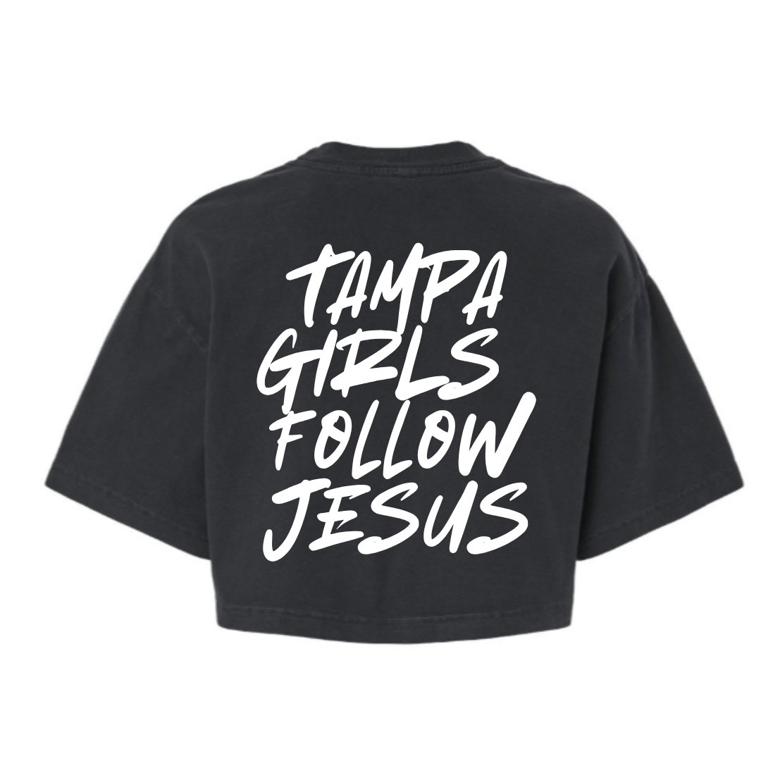WMNS CROPPED TEE- 2 CLRS