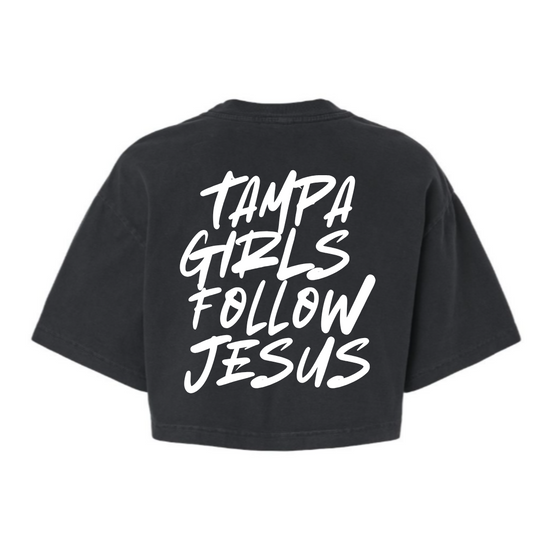 WMNS CROPPED TEE- 2 CLRS