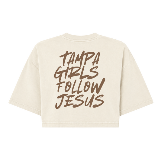 WMNS CROPPED TEE- 2 CLRS