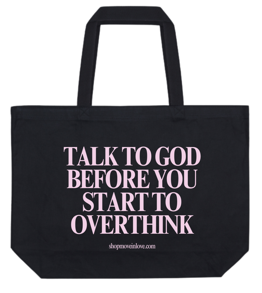 TALK 2 GOD TOTE (2 CLRS)