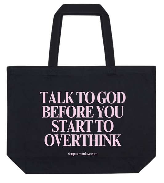 TALK 2 GOD TOTE (2 CLRS)