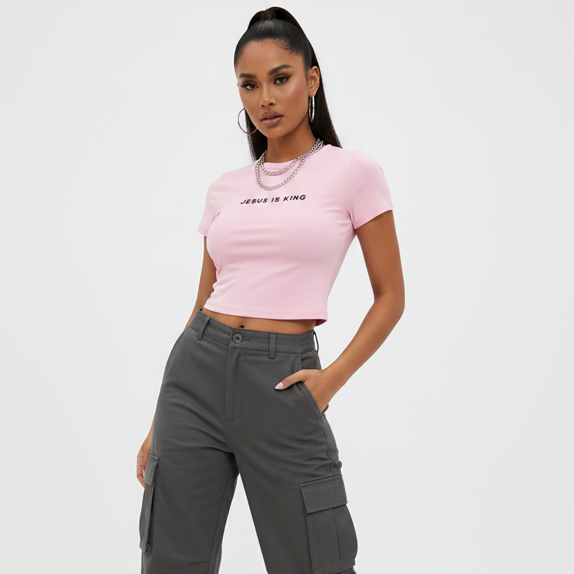 JESUS IS KING BABY TEE